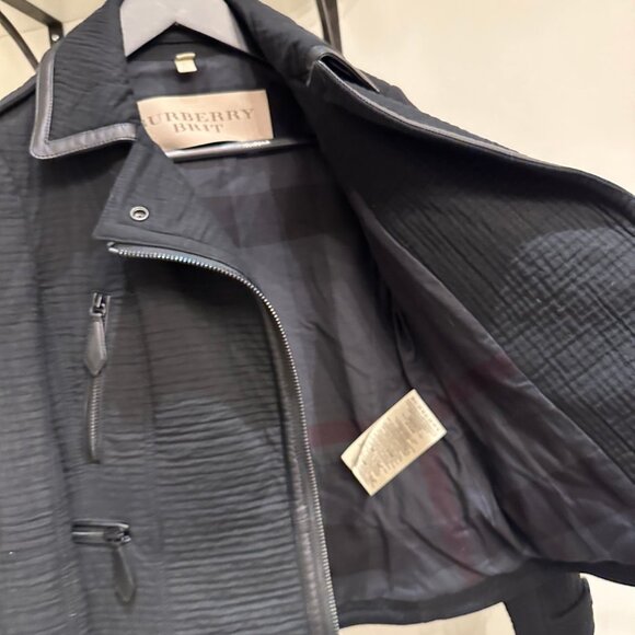 Burberry Brit Moto Jacket US 4 - Picture 13 of 14